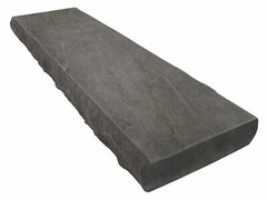 Rubber Mold for Concrete, Slate Texture, Wall Cap Mold, 24″L x 8″W x 2″D