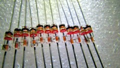 1N34A Germanium Gold Bonded Diodes ITT, BKC, MICROSEMI (100pcs) BEST DEAL U.S.A.