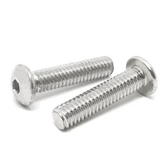 1/4-20×2-1/2” 18-8 Stainless Steel Button Head Socket Cap Screws