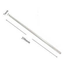 6 Pack Glass Stirring Rods 10″ Round ends for Science Education,Lab and Kitchen
