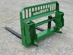 48″ 5,500 Pound Heavy Duty Pallet Fork Attachment Fits John Deere 600 700 Series
