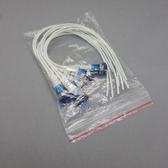 10Pcs 120V AC 10mm Blue Panel Mounting LED Indication Signal Pilot Lights USKY3