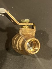 Box 10) 1/2″ Full-Port Lead Free Bronze Ball Valves 600 WOG, Solder, MADE IN USA