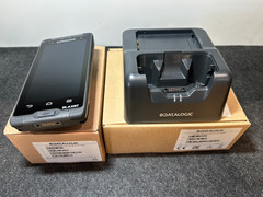 DATALOGIC DL-AXIST Barcode Scanner Battery and Charging Cradle – New Open Box