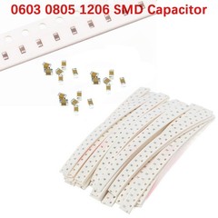 2460PCS SMD Capacitor and Resistor Assortment Kit 0603 0805 1206