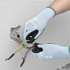Foam Nitrile Coated Work Gloves, 3 Pairs Nylon Gloves with Grip, Ideal for Pa…