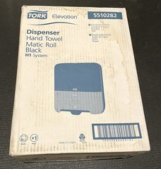 Tork (5510282) Elevation Matic Hand Towel Roll Dispenser H1 System – Black *NEW*