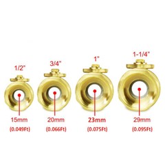 Brass 3/4″ 9V 12V to 24 VAC/DC 5-Wires Normally Closed Motorized Ball Valve