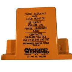 SLA440ALE ATC Diversified Electronics Relay Phase Monitor DPDT 430v – 480v #A1