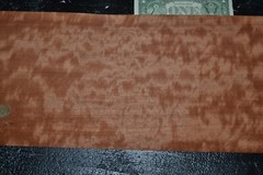 Block Mottled Makore Raw Wood Veneer Sheet 8 x 31 inches 1/42nd thick L2308-50