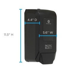 Georgia Pacific Blue Ultra Soap/Sanitizer Dispenser 1,200 mL, 5.6 x 4.4 x 11.5