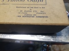 Dana’s Tattoo Outfit Used