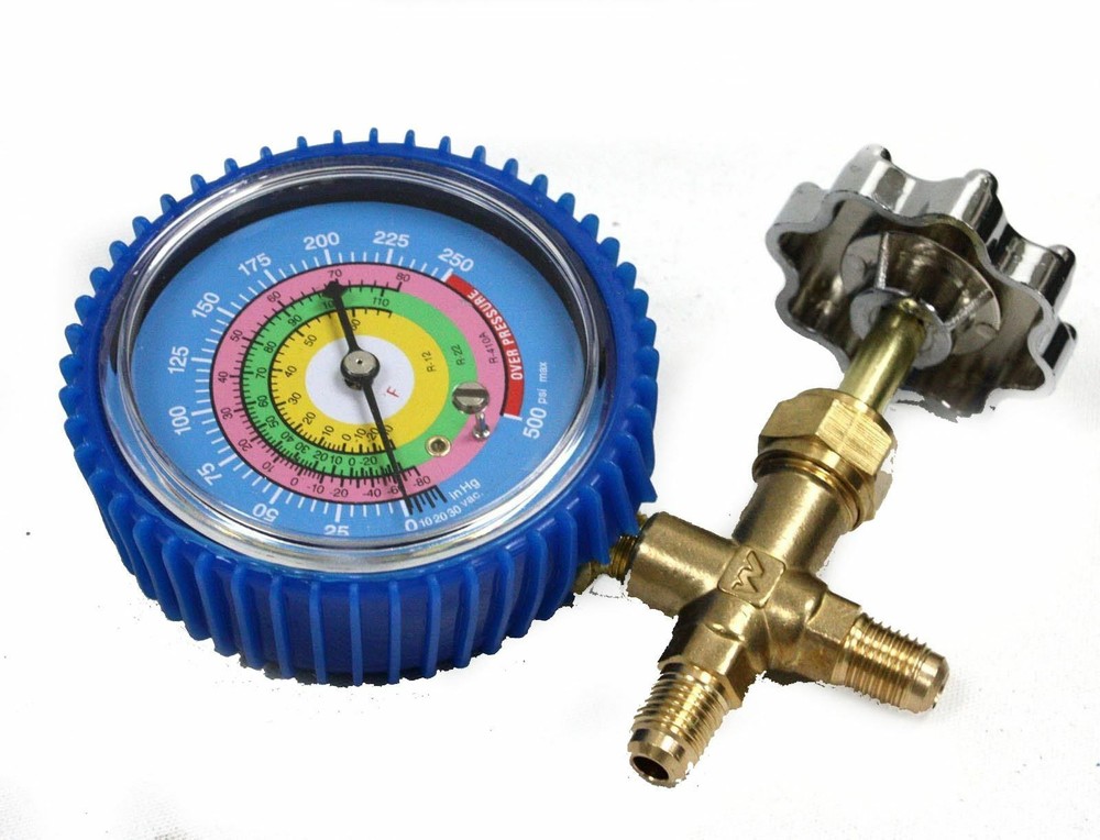 R410a R12 R22 Single Manifold Gauge 4 Testing Charging Air Condition Freon