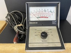 Peerless Electrical System Analyzer Model 220 Works 80A 600A 3V 32V