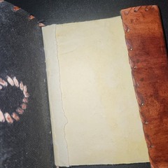 Hocus Pocus Antique Leather Diary Journal Sketchbook Notebook Blank book 7*5