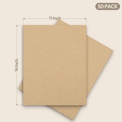 50 Pack 11×14 Inch Corrugated Cardboard Sheets Inserts for Mailing Packaging
