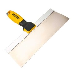 TapeTech Professional Stainless Steel Taping Knife Pro Set with 12″ Mud Pan