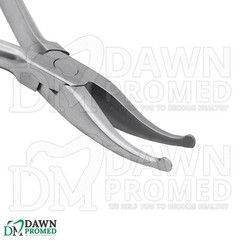 How Crown Pliers 5.5″ Curved Serrated Tips Oral Dental Orthodontic German Grade