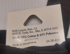 Lot of 6 Wells Lamont Large Brown Jersey Work Gloves Protective Knit Wrist