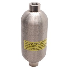 Swagelok 304L-HDF4-150 DOT-Compliant Sample Cylinder, 150cm³, 1800psig, 304L SS