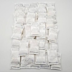 Silica Gel Desiccant 16 Grams 3″x2″ Tyvek Food Grade 800 Grams Total 50 Packs