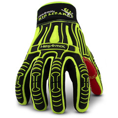 1 PAIR HEX ARMOR IMPACT RIG LIZARD CUT LEV 3 SIZE 11/XXL SAFETY GLOVES OIL RIG