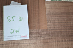 Walnut Raw Wood Veneer Sheet 8.5 x 31 inches 1/42nd N35135-57