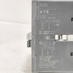 ABB A75-30-00 3-POLE CONTACTOR 1SBL411001R8000 37KW 230V COIL