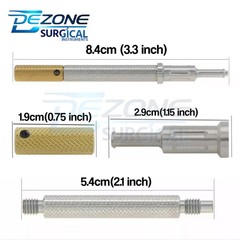 Lot 5 Pcs Universal Dental Implant Locator Caps & Core Removal Tool