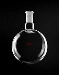 1000mL Round Bottom Boiling Flask 24/40 Single Neck Borosilicate Glass Flask Lab