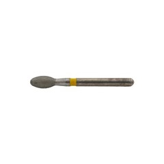 Dental Super Fine Diamond Bur Football 379/023XF FG Burs High Speed 277-023