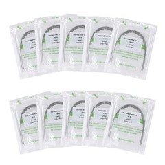 1×Dental Ortho Stainless Steel Rectangular Arch Wire Ovoid Form 16×16 Upper