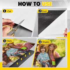 12 Inch x 5ft x 30mil Extra Large Adhesive Magnetic Sheet Roll Not Printable Adh