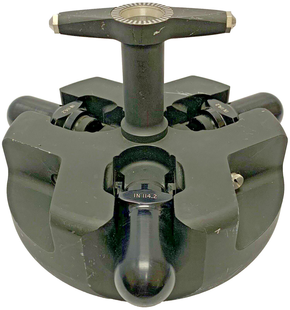 Beckman SW 25.1 25,000 RPM Centrifuge Rotor w/ (3) IN 114.2 Tubes