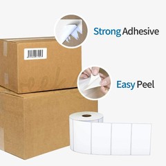 2″x1″ Direct Thermal Labels 1300/Roll Barcode UPC SKU FBA For Zebra Rollo MUNBYN
