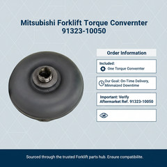 91323-10050 Replacement Forklift TORQUE CONVERTOR
