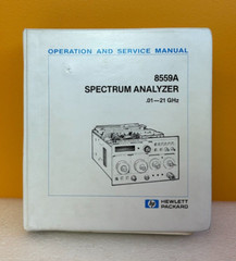 HP / Agilent 08559-90012 1984 Spectrum Analyzer Operation & Service Manual.