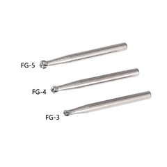 10PCS Dental Carbide Drill Bur Diamond FG1.6mm for High Speed Handpiece Tungsten