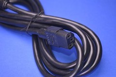 8′ Feet Long 3 Prong Heavy Duty 14AWG Power Cord Cable 15A 125V PC Monitor AMP