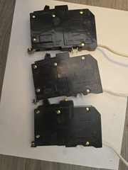 Lot Of 3 Square D QOB120GFI 20 Amp 1 Pole ONLY FOR BOLT ON PANEL GFCI