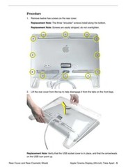 ⭐️ Apple Cinema Display 20 Inch Service Repair Manual PDF on a USB Flash Drive