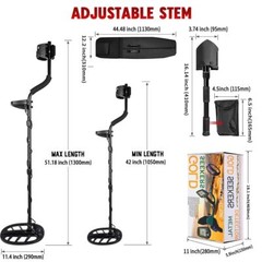 Professional Underground Gold Metal Detector with Headphone for Deap Search