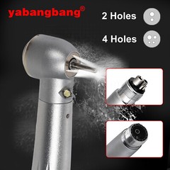 Dental High Speed Handpiece LED Fiber Optic 4Hole Push button