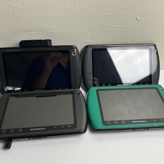 Lot Of 4 MOTOROLA ET1N0 8MP CAMERA ENTERPRISE TABLET BARCODE SCANNER AS-IS