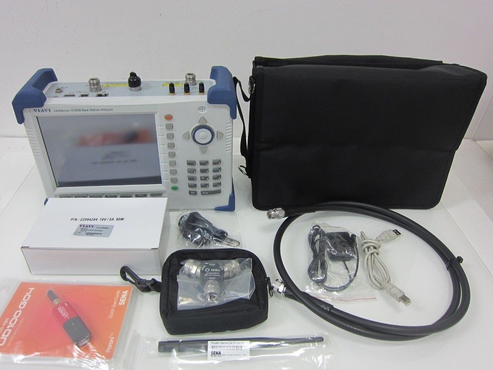 VIAVI JD785B CellAdviser Base Station Analyzer,8GHz,SG,CAA,LTE, w/New Cal kit