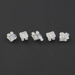 Orthodontic Roth 018/022 Metal Slot Ceramic Bracket 5-5 3M Clarity Aesthetic
