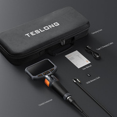 Articulating Borescope with Dual Lens Endoscope Camera, Two-Way Articulated Ind