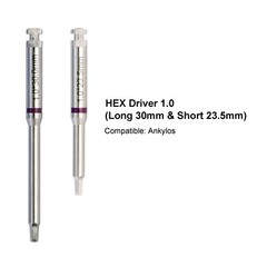 Dental Implant Screwdriver Hex Driver Latch Torque Wrench Adapter Astra Osstem