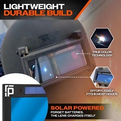 True Color 2×4 Shade 12 HD Auto Darkening Welding Lens – Professional’s Choice