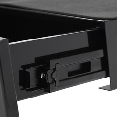Sliding Under Desk Storage Drawer Pull-out Drawer W/Computer Pad For Stand Desk